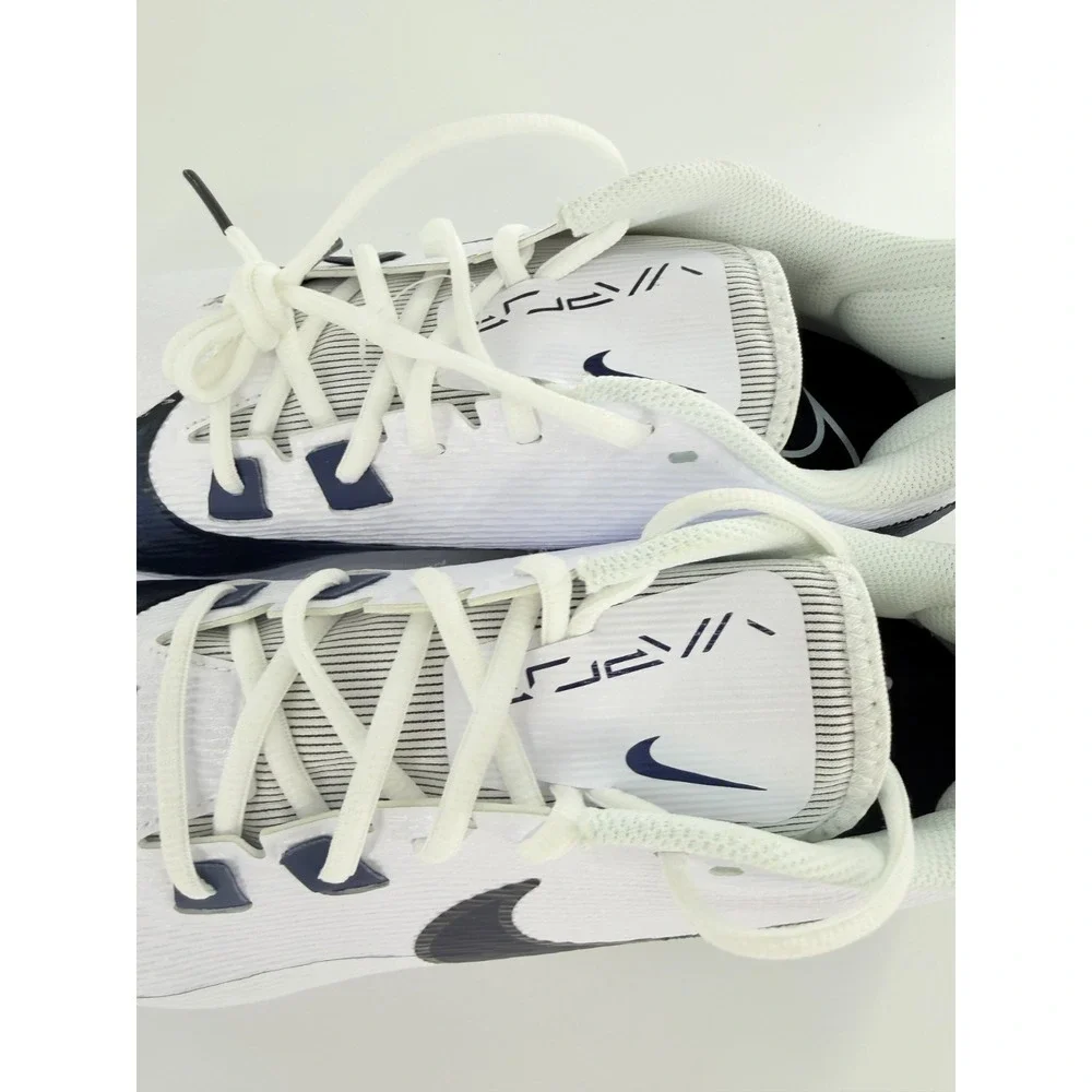 Nike Vapor Edge‎ Speed 360 2 TB Football Cleats Mens Size 12 White Navy Blue New